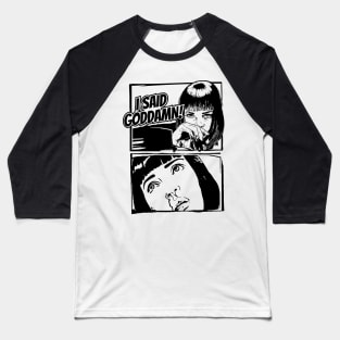 Mia Wallace Art Baseball T-Shirt